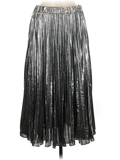 Pre-owned Michael Michael Kors Formal Skirt In Silver