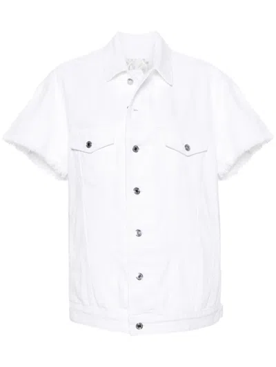 MICHAEL MICHAEL KORS FRAYED-BRIM DENIM JACKET