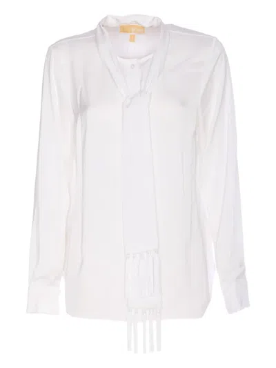 MICHAEL MICHAEL KORS FRONTAL BUTTONS LACE SHIRT