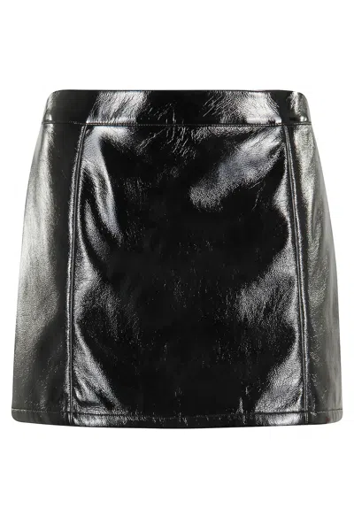 MICHAEL MICHAEL KORS FX PATENT MICRO MINISKIRT