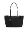 Michael Michael Kors Georgia Small Tz Tote Bag In Black