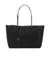 Michael Michael Kors Georgia Small Tz Tote Bag In Black