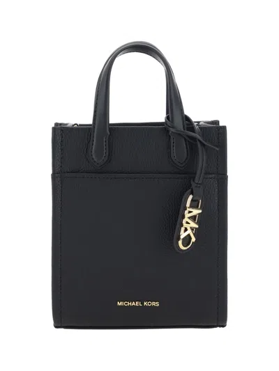 Michael Michael Kors Gigi Mini Tote Bag In Black