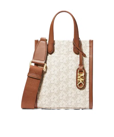 Michael Michael Kors Gigi Ultra-small Presbyopic Cross-body Bag In Nude