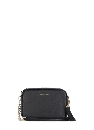 MICHAEL MICHAEL KORS GINNY LEATHER CROSSBODY BAG