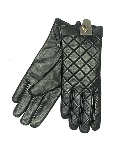 Pre-owned Michael Michael Kors Gloves In Black