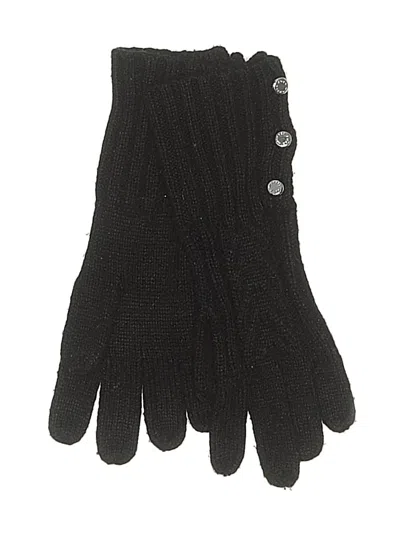 Pre-owned Michael Michael Kors Gloves In Black