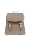 Shop Michael Michael Kors Grained-leather Backpack