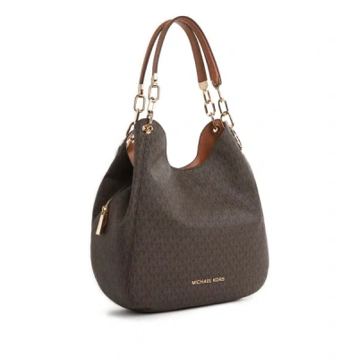 Michael Michael Kors Monogrammed Shoulder Bag In Multicolour