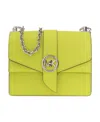 Michael Michael Kors Greenwich Shoulder Bag In Green