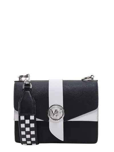Michael Michael Kors Greenwich Shoulder Bag In Black
