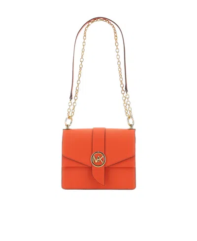 Michael Michael Kors Greenwich Shoulder Bag In Orange