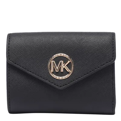 Michael Michael Kors Greenwich Wallet In Black