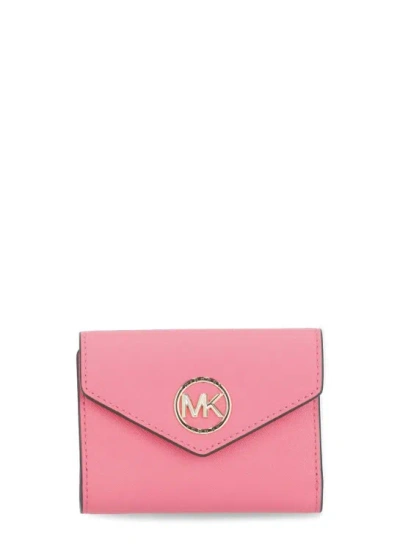 Michael Michael Kors Greenwich Wallet In Pink