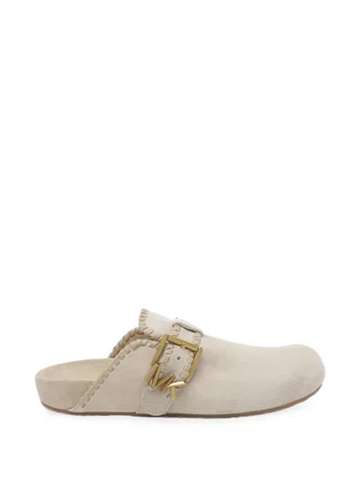 MICHAEL MICHAEL KORS GREER BUCKLE-DETAIL MULES