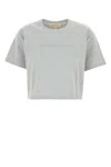 Michael Michael Kors Michael By Michael Kors Grey Cotton Blend T-shirt In Gray