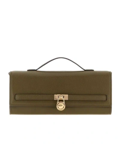 Michael Michael Kors Michael By Michael Kors Md Ew Th Clutch In Purple
