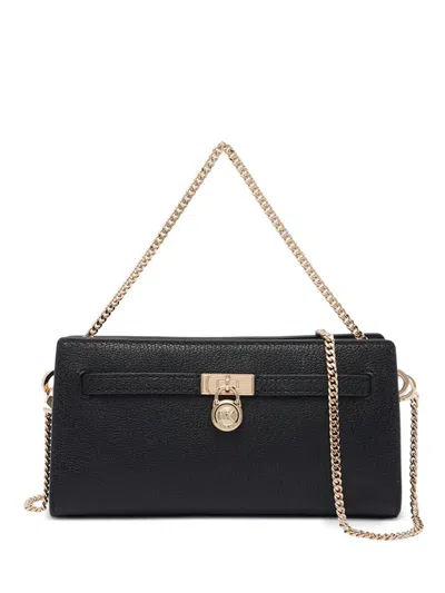Michael Michael Kors 'hamilton Moderne' Crossbody Xs Pouch In Black