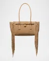 Michael Michael Kors Hamilton Small Fringe Suede Tote Bag