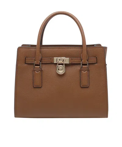 Michael Michael Kors Hamilton Tote Bag In Brown