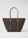 Michael Michael Kors Logo-print Tote Bag In Beige