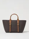 Michael Michael Kors Sm Satchel-tu Nd Michael By Michael Kors Female In Beige