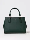 Michael Michael Kors Marilyn Medium Satchel Bag In Green
