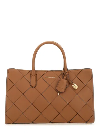 Michael Michael Kors Handbag Scarlett Medium In Brown