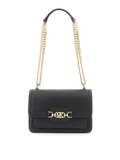 Michael Michael Kors Heather Extra-small Shoulder Bag In Black