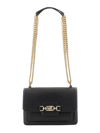 Michael Michael Kors Heather Extra-small Shoulder Bag In Black