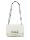Michael Michael Kors Heather Extra-small Shoulder Bag In White