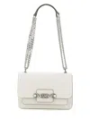 Michael Michael Kors Heather Extrasmall Shoulder Bag In Black