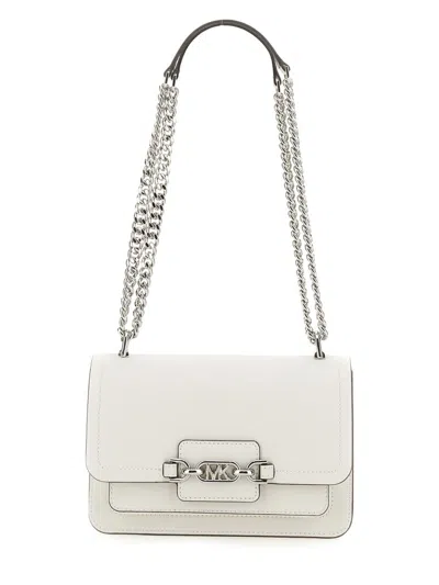 Michael Michael Kors Heather Extrasmall Shoulder Bag In Black