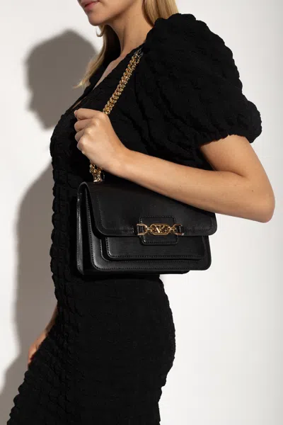 Michael Michael Kors ‘heather Large' Shoulder Bag In Black