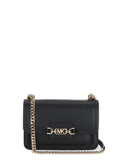 Michael Michael Kors Heather Shoulder Bag In Black