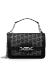 Michael Michael Kors Heather Cross Body Bag In Black