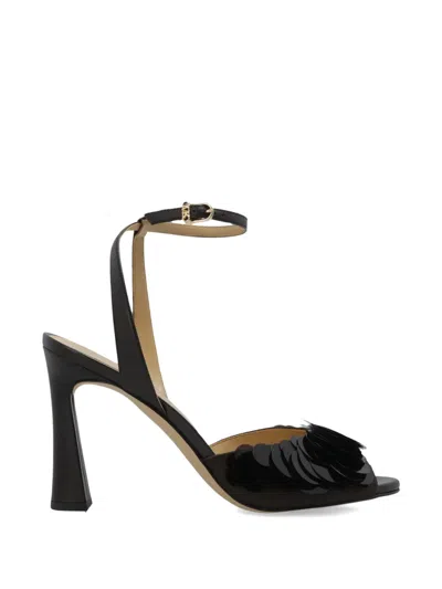 Michael Michael Kors Heeled Sandals "loretta" In Black