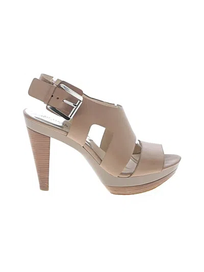 Pre-owned Michael Michael Kors Heels In Brown