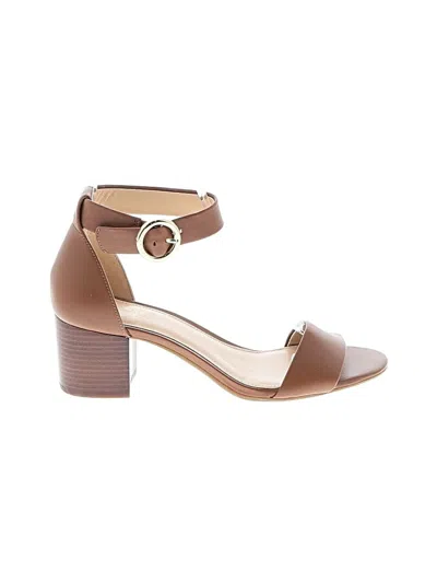 Pre-owned Michael Michael Kors Heels In Brown
