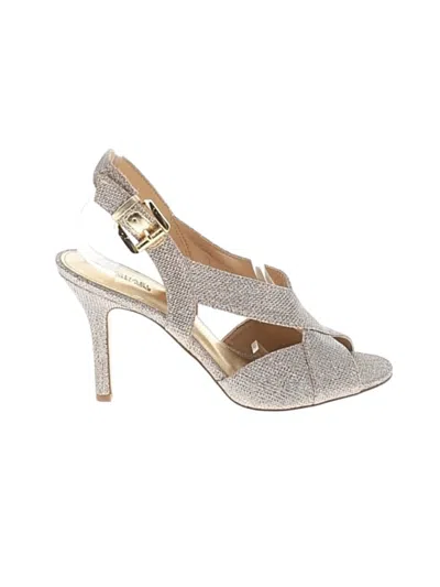 Pre-owned Michael Michael Kors Heels In Gold