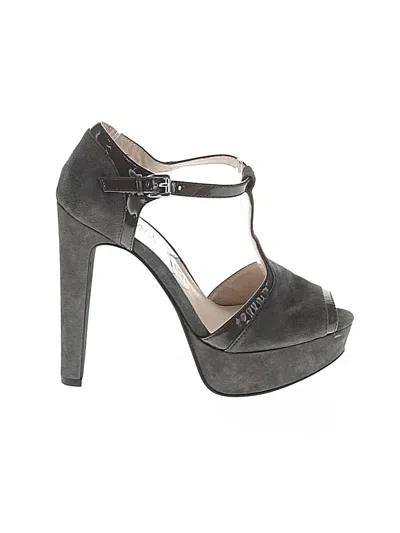 Pre-owned Michael Michael Kors Heels In Gray