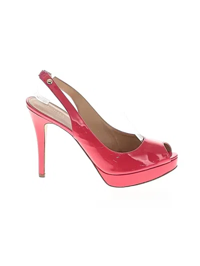 Pre-owned Michael Michael Kors Heels In Pink