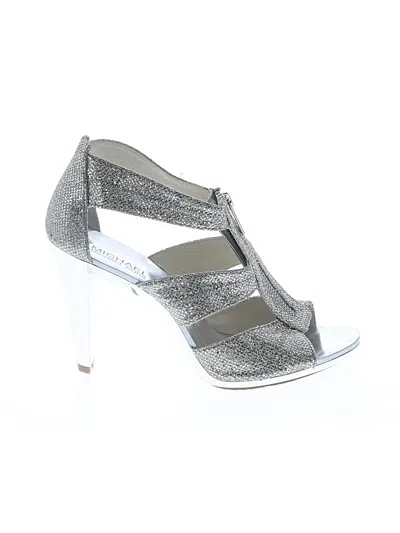 Pre-owned Michael Michael Kors Heels In Silver