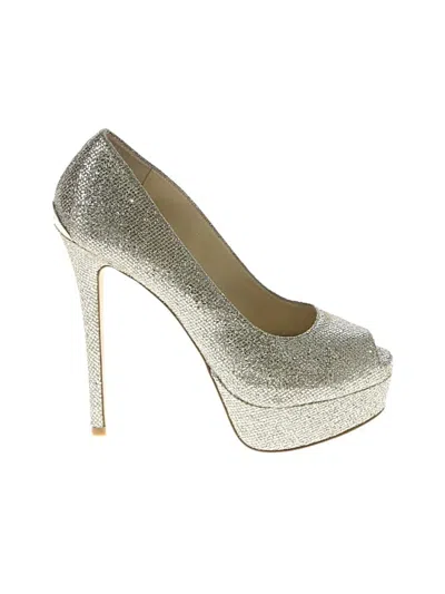 Pre-owned Michael Michael Kors Heels In Silver