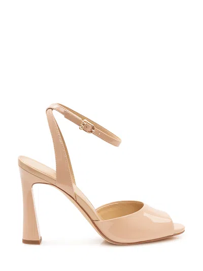 Michael Michael Kors High-heel Sandals With Ankle Strap In Neutral