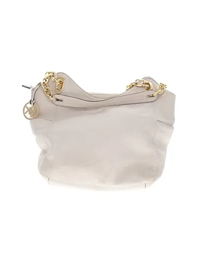 Pre-owned Michael Michael Kors Hobo Bag In Ivory