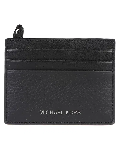 Michael Michael Kors Hudson Credit Card Holder In Black
