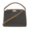 Michael Michael Kors Impressive Crocodile Embossed Cross-body Bag In Black