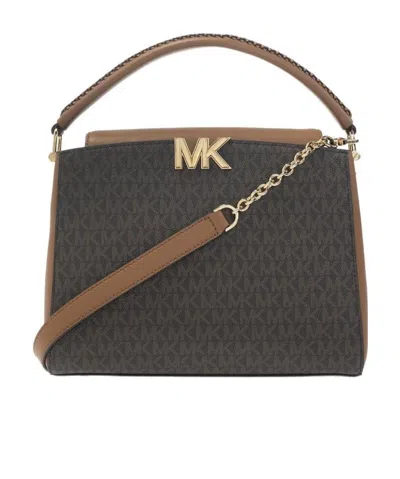 Michael Michael Kors Impressive Crocodile Embossed Cross-body Bag In Black