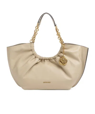 Michael Michael Kors Indie Small Tote Bag In White